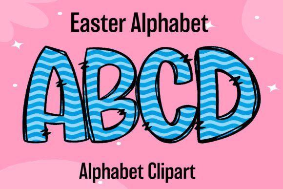 Infuse Spring into Your Designs with Easter Alphabet Letters