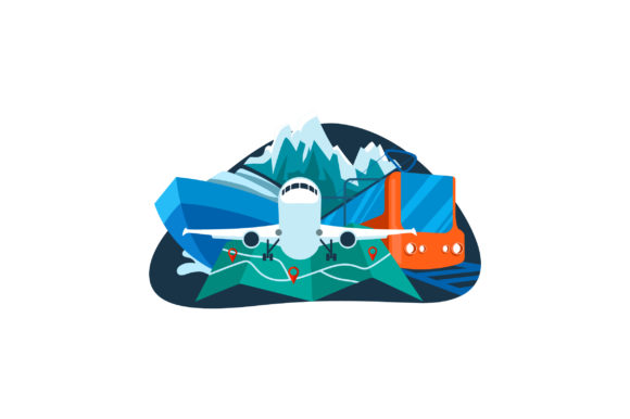 Train, Plane, Boat Travel Illustration: A Designer's Guide to Timeless Appeal