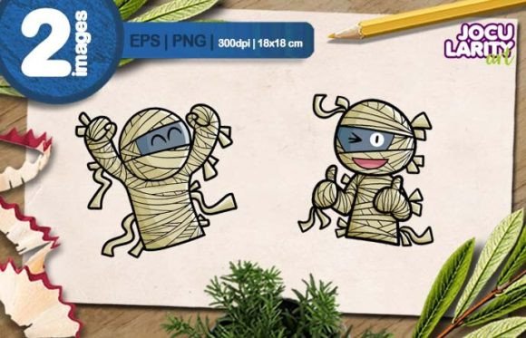 Unwrap the Fun: Using This Mummy Vector in Your Designs