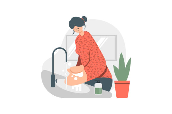 Women Working in Kitchen and Garden: A Timeless Design Asset
